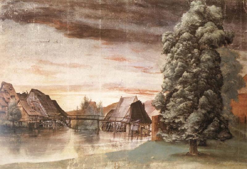 Albrecht Durer The Willow mills on the pegnitz Germany oil painting art